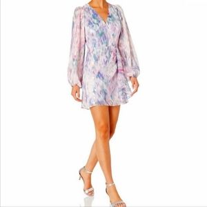 Parker Black Roslyn Watercolor Haze Dress